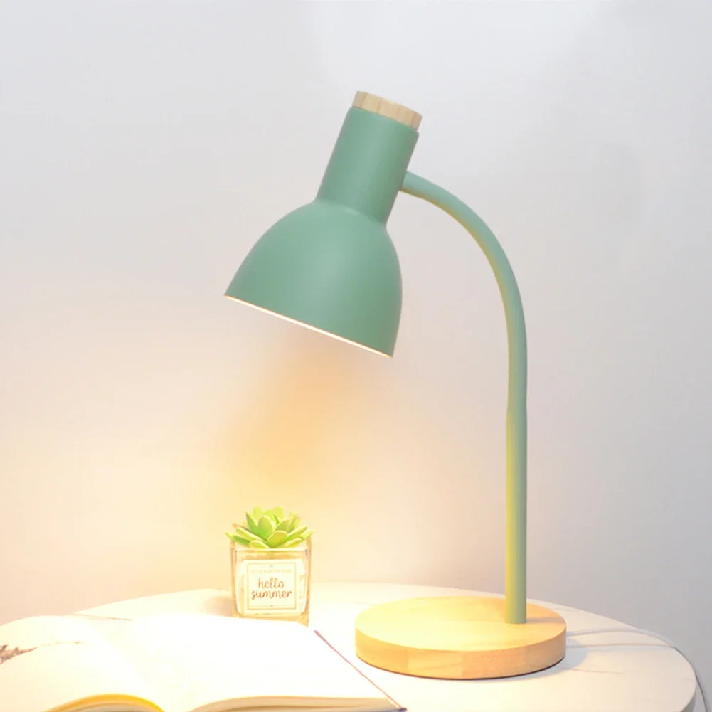Lampada da scrivania nordica pieghevole a LED in ferro artistico creativo in legno Protezione per gli occhi Lampada da tavolo da lettura Soggiorno Camera da letto Decorazioni per la casa: 0-5W / Grigio