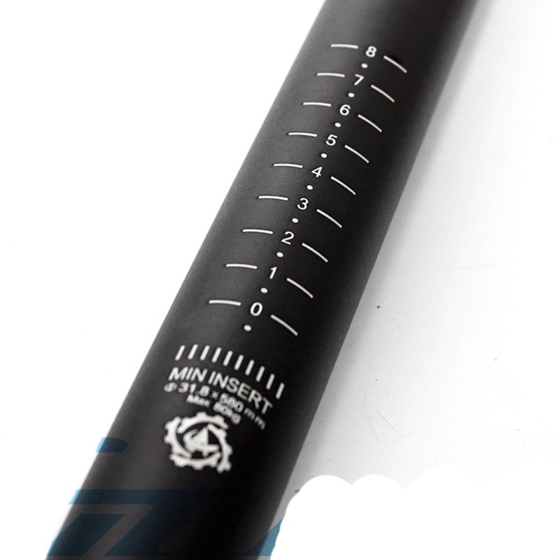 Tija de sillín para bicicleta Brompton, 410g, 31,8mm x 580mm, anemos YR YT, plegable, aleación de aluminio