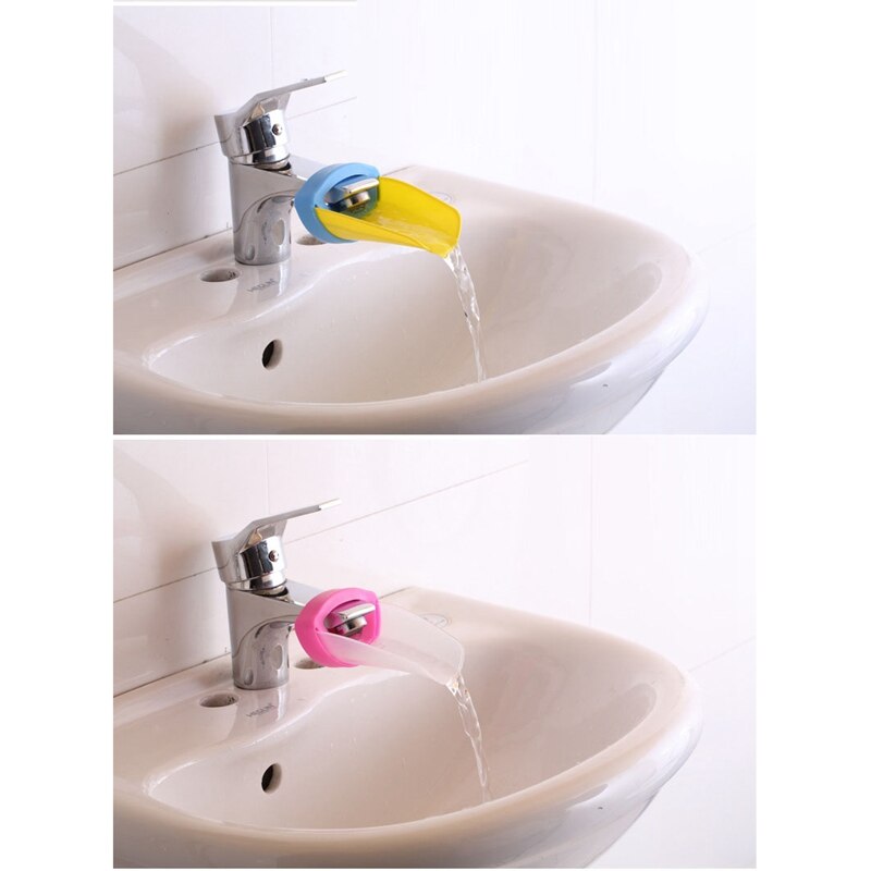 Bathroom Faucet Extender Cartoon Baby hand-washing device Children's Guide sink Faucet extension Bathroom Accessories