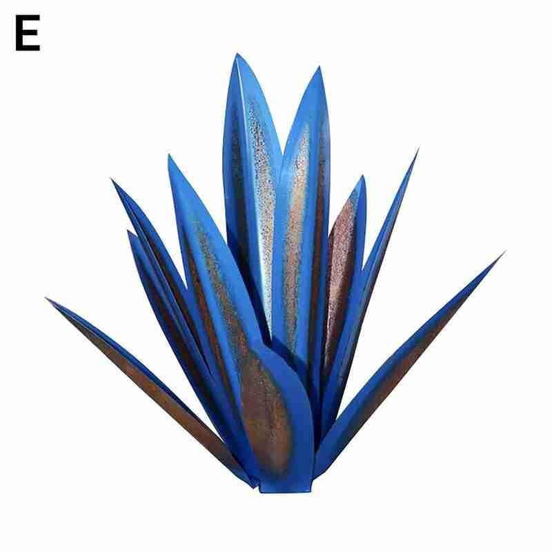 Tequila – Sculpture rustique en métal pour décoration de maison, bricolage, jardin, maison, cour, feuilles d'extérieur, 9 pièces, Y4L8: E