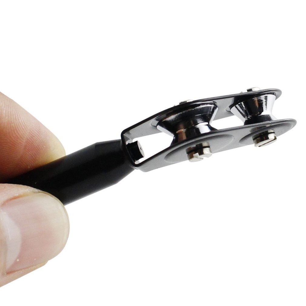 Double Roller Fishing Rod Guide Tip Durable Pulley Ring Rod Guide Tips Sea Fishing Boat Trolling Tools