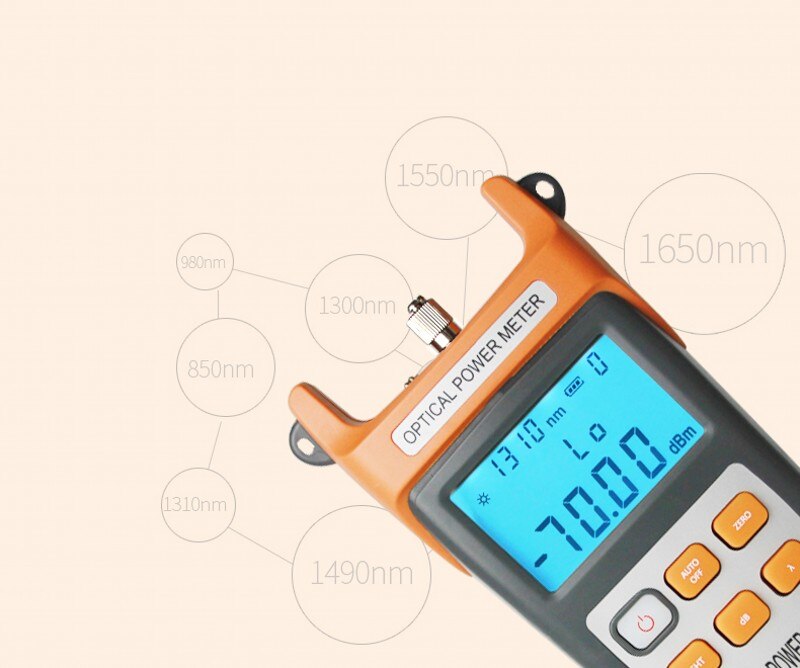 TH880 optical power meter optical fiber tester