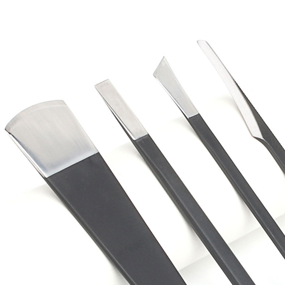 Outil de coupe pour le cuir, bricolage artisanat bord de coupe, outils de lame, couteau de coupe pour l'amincissement du cuir, 3/4 pièces