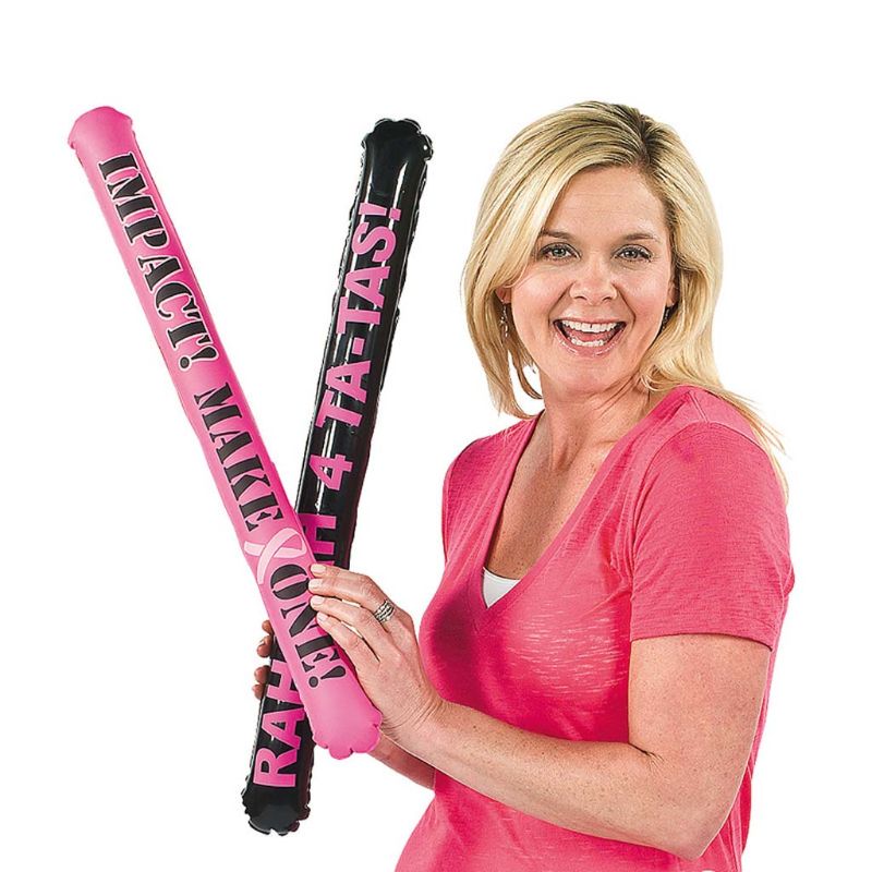 10 pièces/ensemble Gonflable Pom-Pom Girls Bâtons Compétition Sportive Bâton