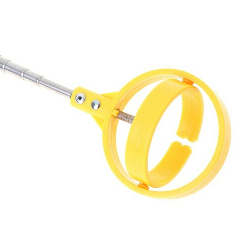 Telescopic Golf Ball Catcher Retractable Golf Ball Catcher Automatic Lock Scoop Catcher Golf Pickup Tool