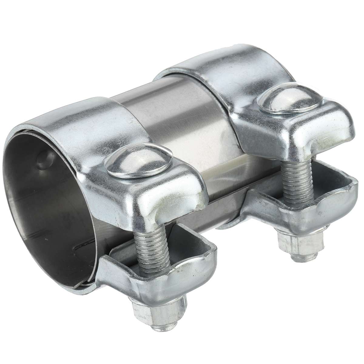 Connecteur de tuyau d'échappement 2 "/2.25"/2.5 "/2.75", manchon de jonction avec pince, Tube de jonction en acier inoxydable