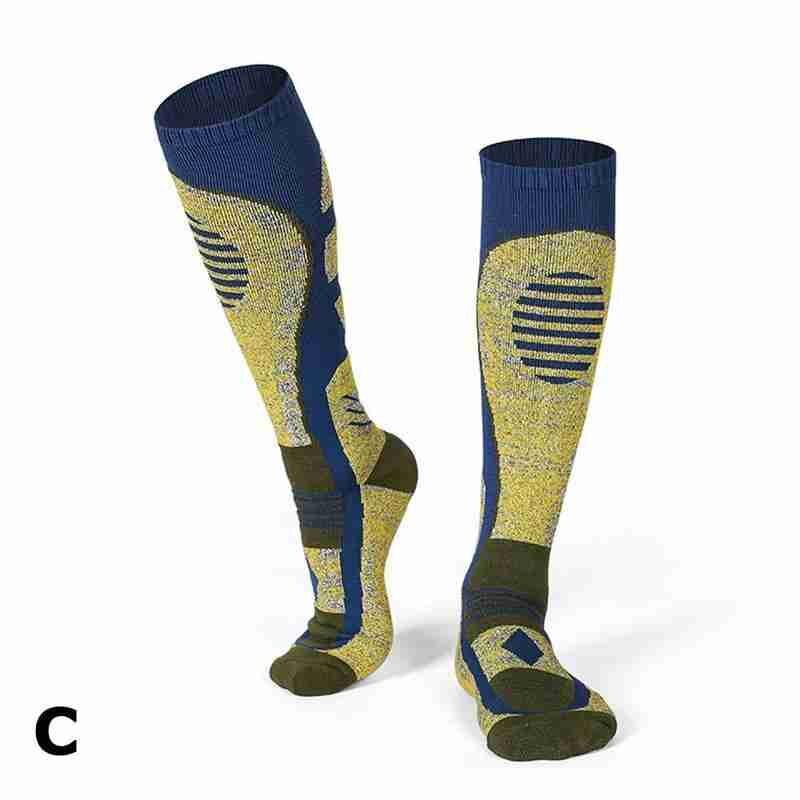 Unisex Sports Socks Winter Warm Thermal Ski Socks For Outdoor Soft Cycling Socks Snowboard Hiking Climbing Camping Sports K0P9: C