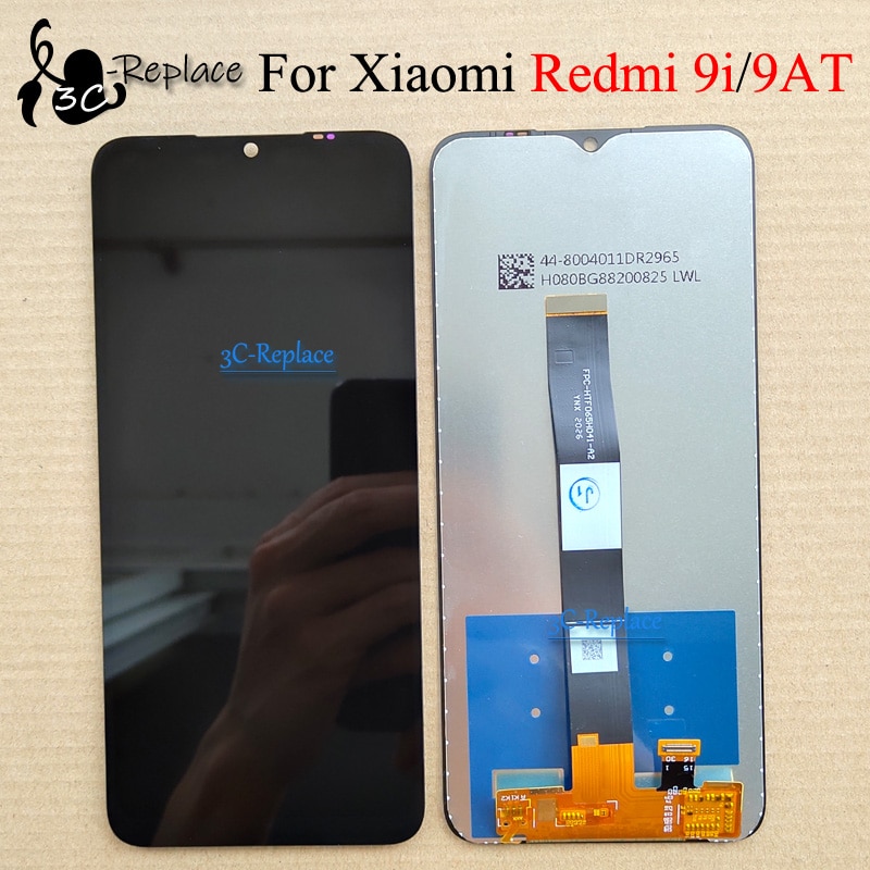 Original Black 6.53 " For Xiaomi Redmi 9i M2006C3LII / Redmi 9AT Global M2006C3LVG LCD Display Touch Screen Digitizer Assembly