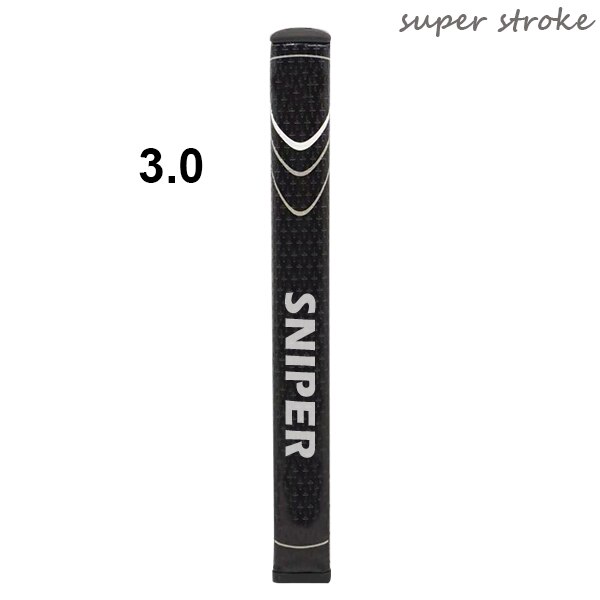S-*** golf putter grips 1.0/3.0 Reduce vibration Ergonomic: 3.0-black