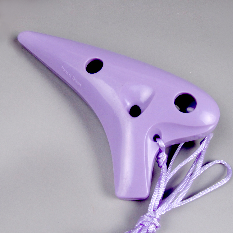 12 holes plastic resin SC ocarina flute good sound... – Vicedeal