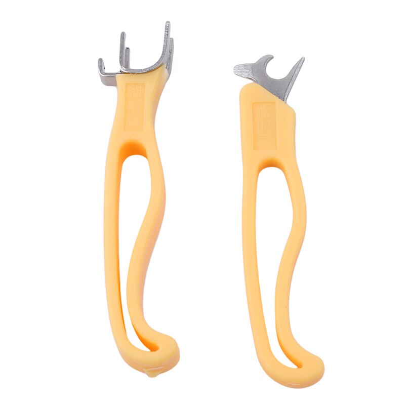 2 pcs/set Multi-function Pecan Nut Cracker Plastic+Stainless Steel Walnut Sheller Small Tools Home Kitchen Appliances 899118