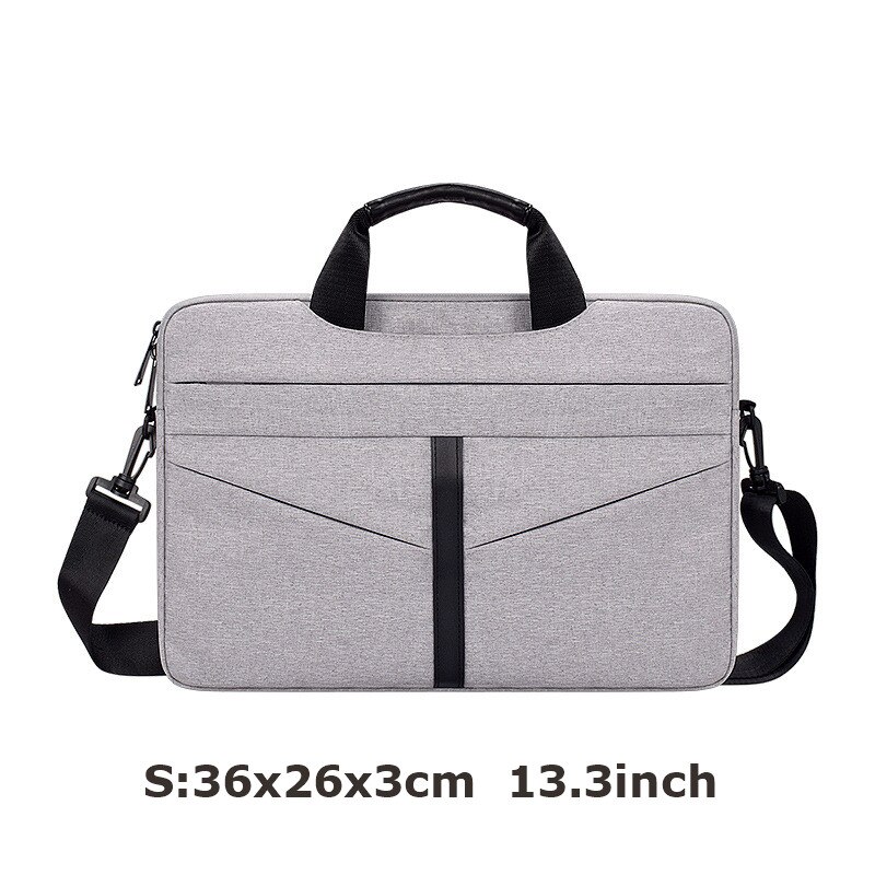 Universal Laptop Tasche 13 14 15 zoll Notebook Tasche Laptop Messenger Computer Schulter Tasche Aktentasche Fall Abdeckung für Macbook HP DELL: 3-S