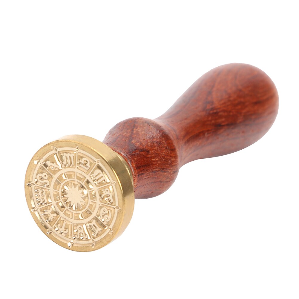 Metalen Afdichting Lakzegel Set Stempel Modieuze Diy Decor Oude Wax Stempel Craft Voor Bruiloft Partijen Uitnodigingen Presenteert: A