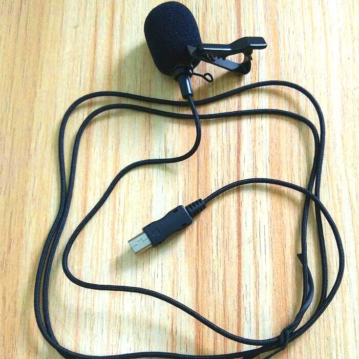 150 cm 1.15 M Gopro Mini USB Microphone externe avec collier Clip sur micro pour Gopro Hero 4 3 + 3 accessoires de caméra
