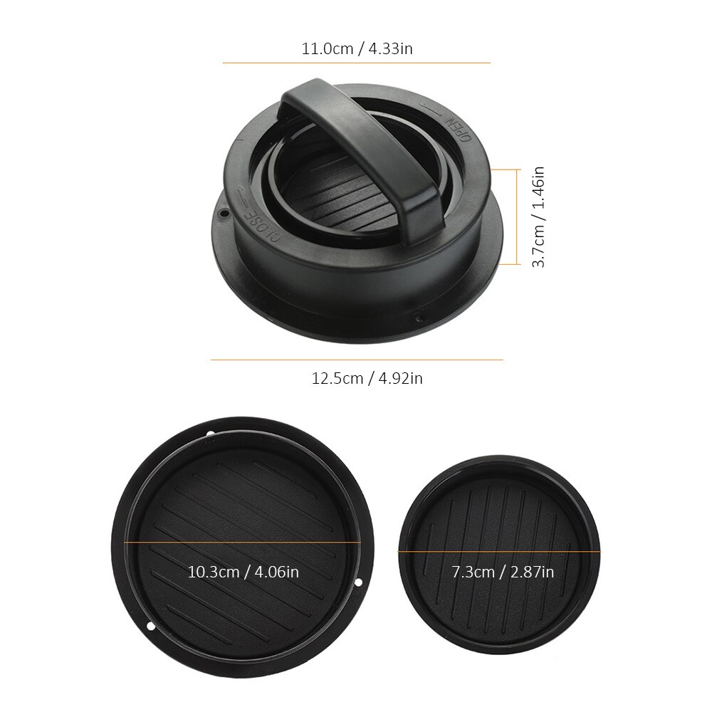 Round Hamburger Press Plastic Hamburger Maker For Meat Beef Grill Burger Patty Press Mold Kitchen Tool Kitchen Round Shape: Default Title