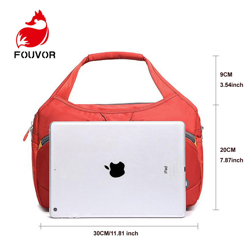 Fouvor décontracté fourre-tout sacs Messenger sac étanche hommes ceinture sac Oxford Zipper sac bandoulière pour homme directe
