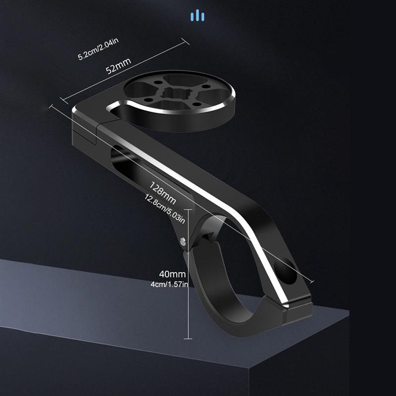Cykelcomputer kameraholder holder road mtb cykelstyr til garmin edge 25 130 200 500 510 520 800 810 820 1000 1030 gps