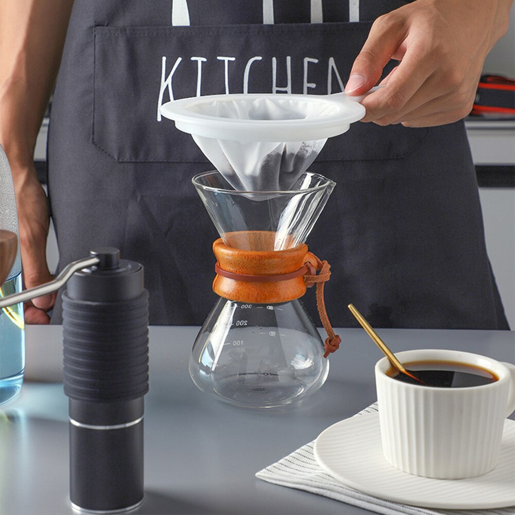 Passoire Super Fine en Nylon réutilisable, 100/200/400 mailles, avec poignée, pour le jus de miel, le thé, le lait de soja et le café