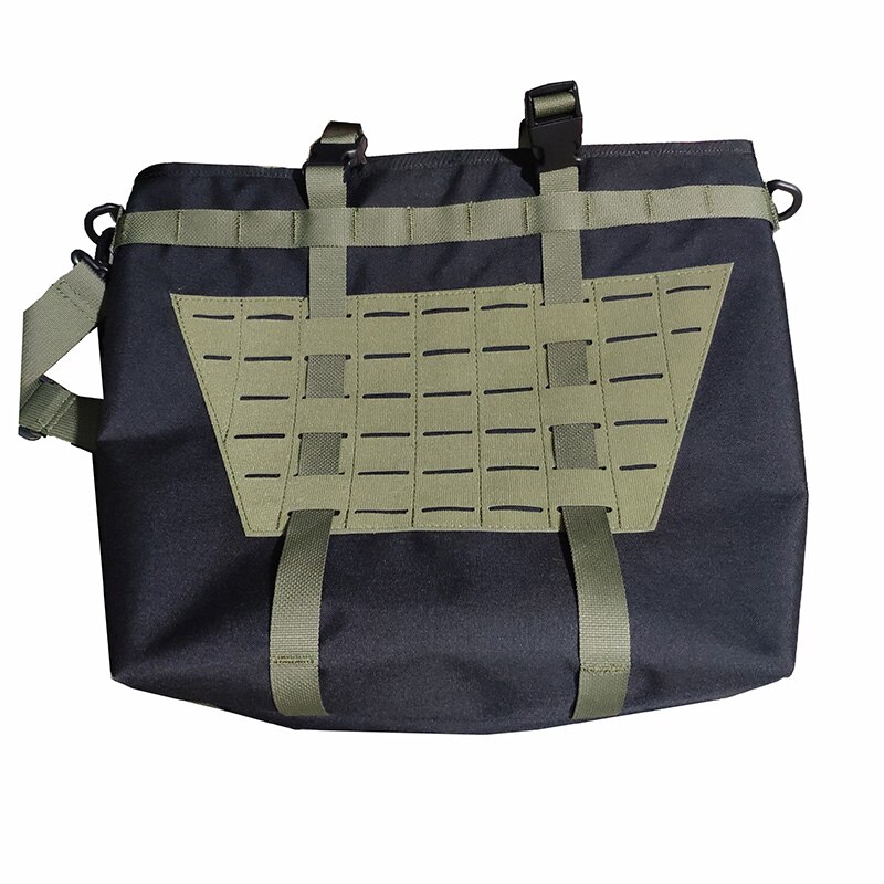 Bolsa de compras de red de para exteriores, bolso de un solo hombro, bolsa de almacenamiento de gran capacidad, tela Cordura DuPont: BKRG