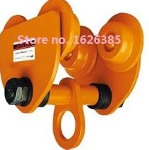 0.5Ton Plain trolley manual hand I-beam,CE certificate monorail trolley lifting chain hoist chain block crane lifting sling