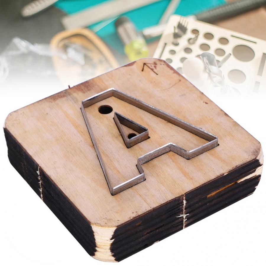 Hole Punching Capital Letter Leather Crafts Punching Tools Hole Puncher DIY Cutting Dies Mould Desktop Punching