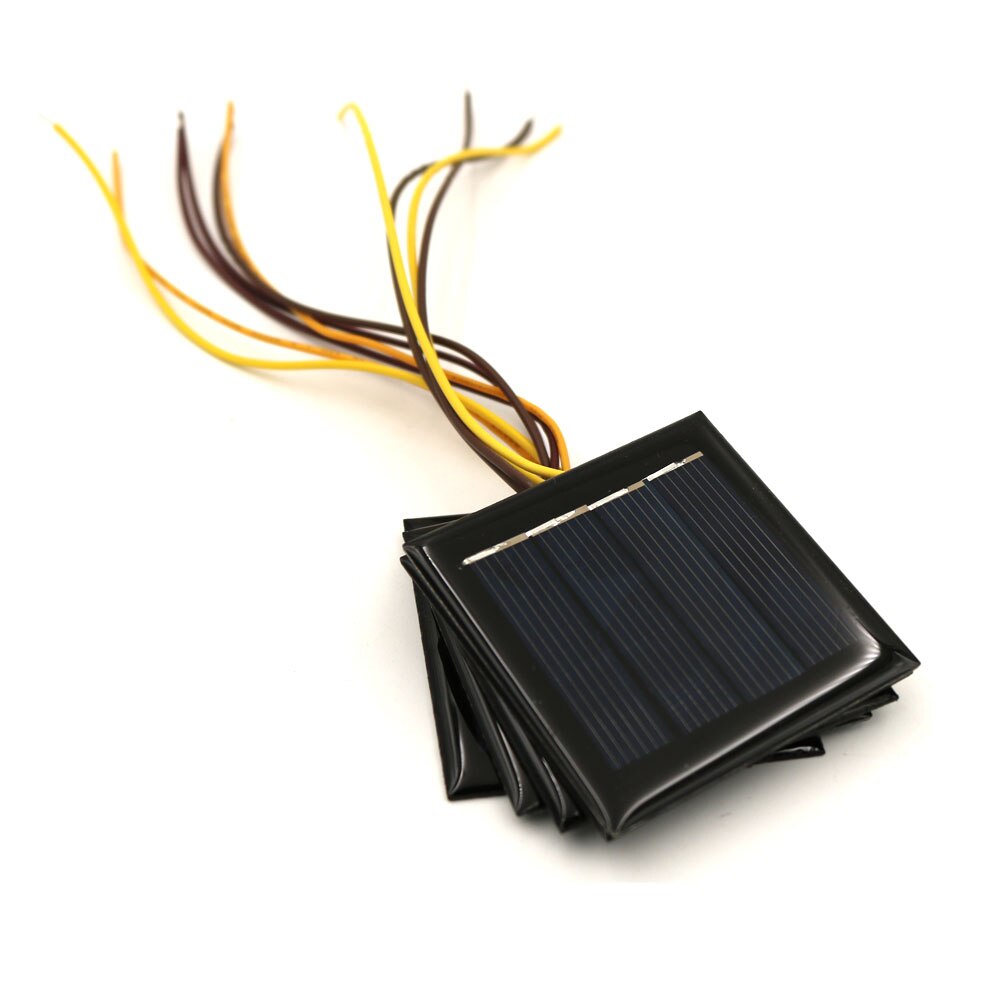 5pcs X2V 100mA Solar panel with 15cm extend wire M... – Grandado