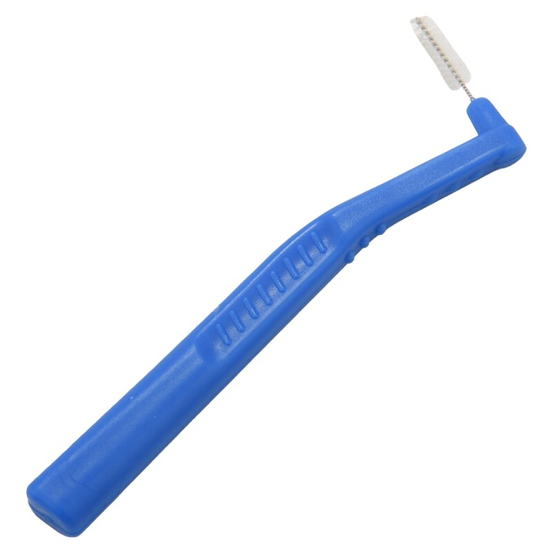 ASUS-cepillo Interdental en forma de L, herramienta para el cuidado bucal, para blanquear los dientes, para ortodoncia, 20 unids/caja