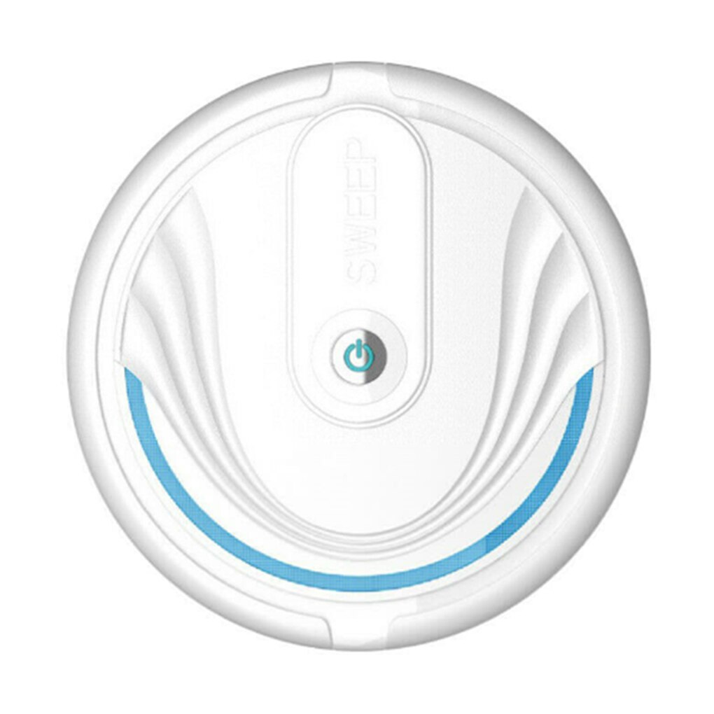 Automatically Sweeping Scrubbing Mopping Floor Cleaning Machine Intelligent Home Automatic Floor Robot Sweeper Accessories: white