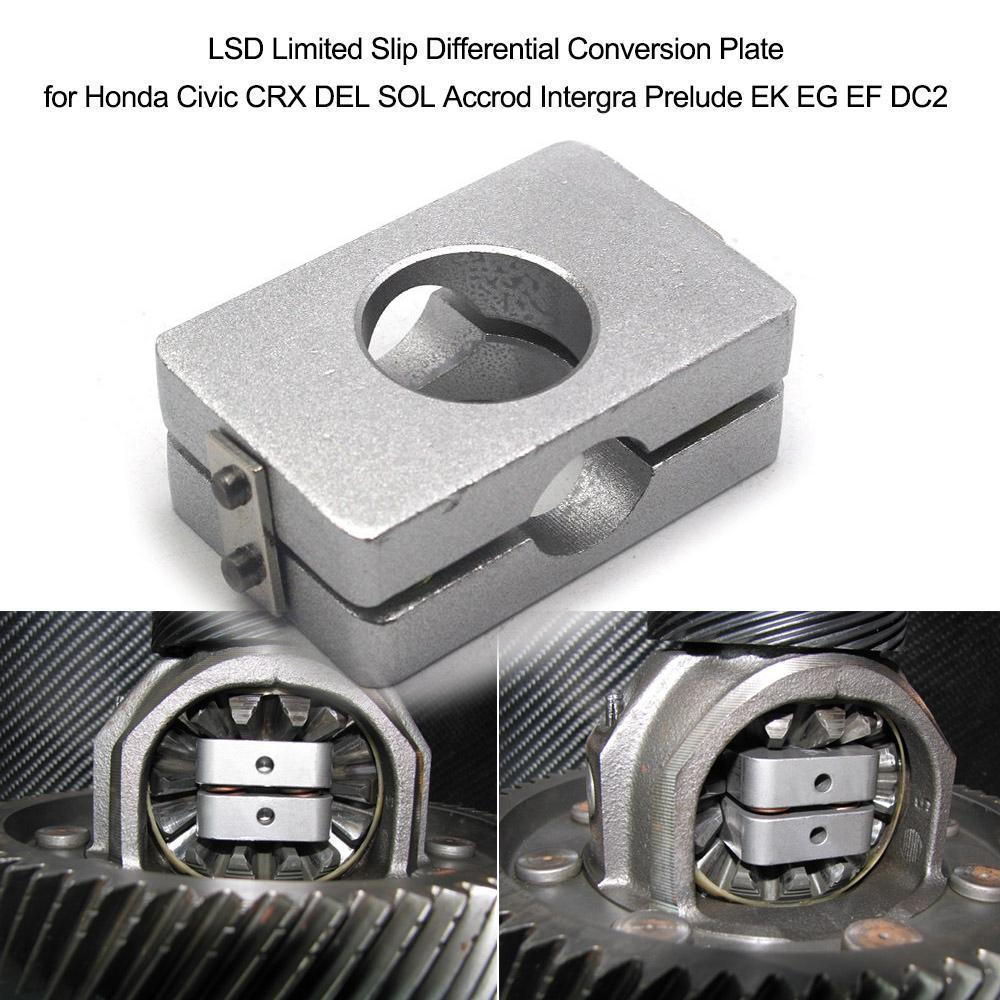 Placa de conversión diferencial de deslizamiento limitado LSD para 90-02 HONDA Civic CRX DEL SOL ACCORD INTEGRA 88-01 preludio EK por ejemplo EF DC2