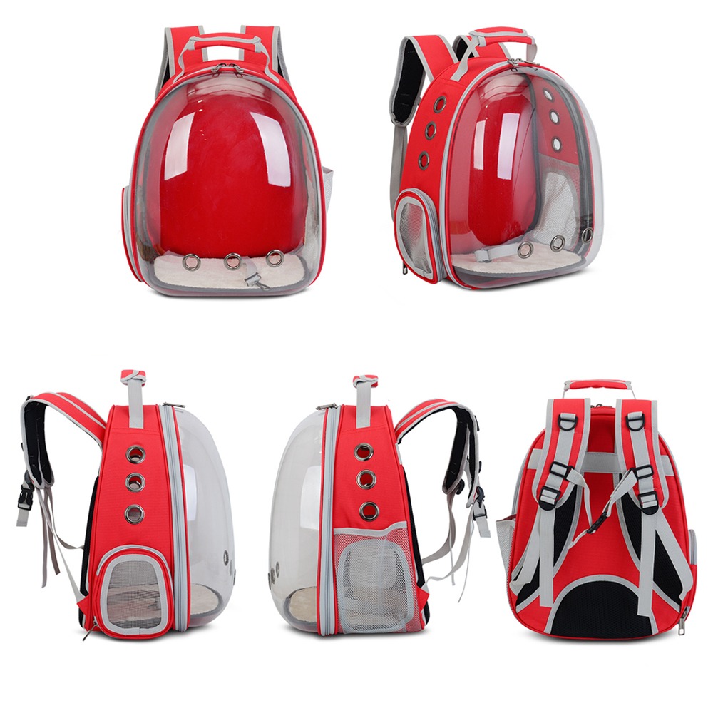 Cat Carrier Bags Cat Cage Transport Backpack Bag Travel Pet Portable Breathable Dog Backpack Transparent Bag Carrier Pet For Cat