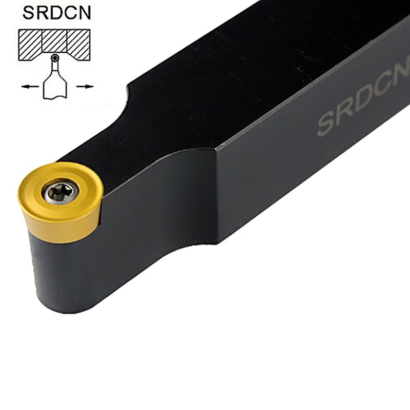 Carbide inserts External Cylindrical Turning Tool Cutting Bar SRDCN1616H08 Lathe Cutter CNC Holder Tool SRDCN2020K10
