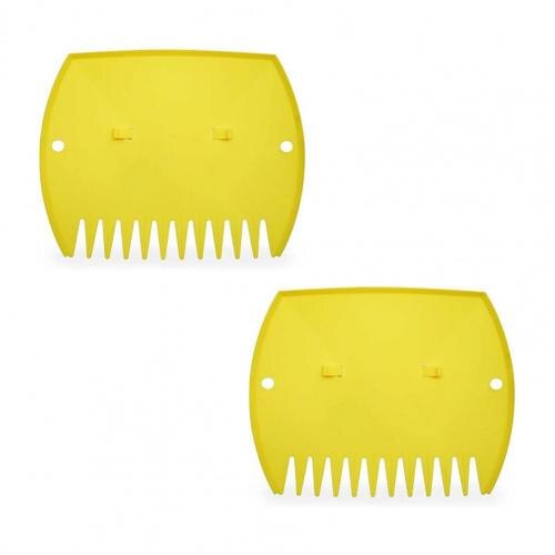 1 Pair Leaf Scoop Portable Multiple Use PP Garden Cleaning Leaf Scoop for Collecting: Default Title