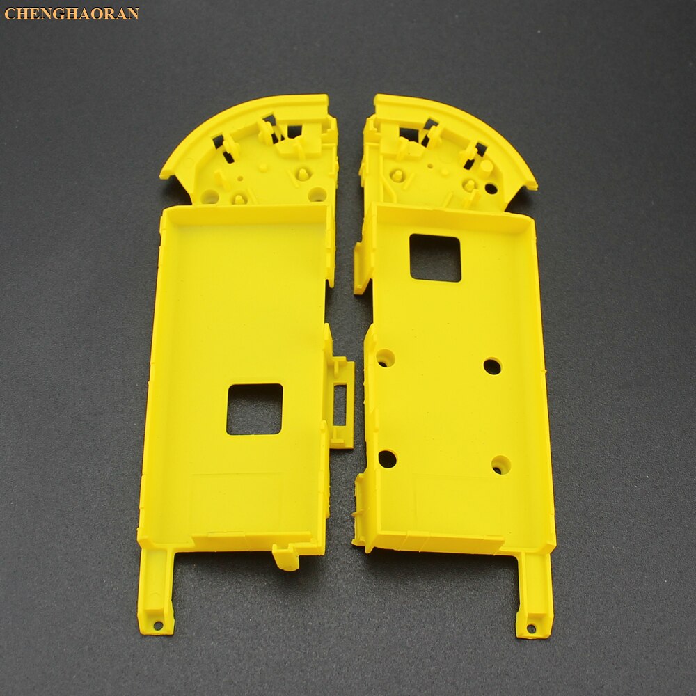 1pair Battery Holder Bracket Shell Cover for Nintend Switch Joycon Controller Middle Frame Case For Switch NS Joy-Con: F Yellow