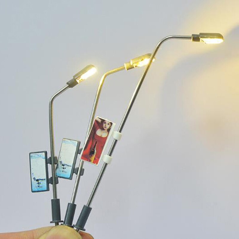 10 Stuks 1/100 1/150 1/200 Mini Model 3V Leds Tuin Straat Landschap Lichten Zand Tafel Accessoires
