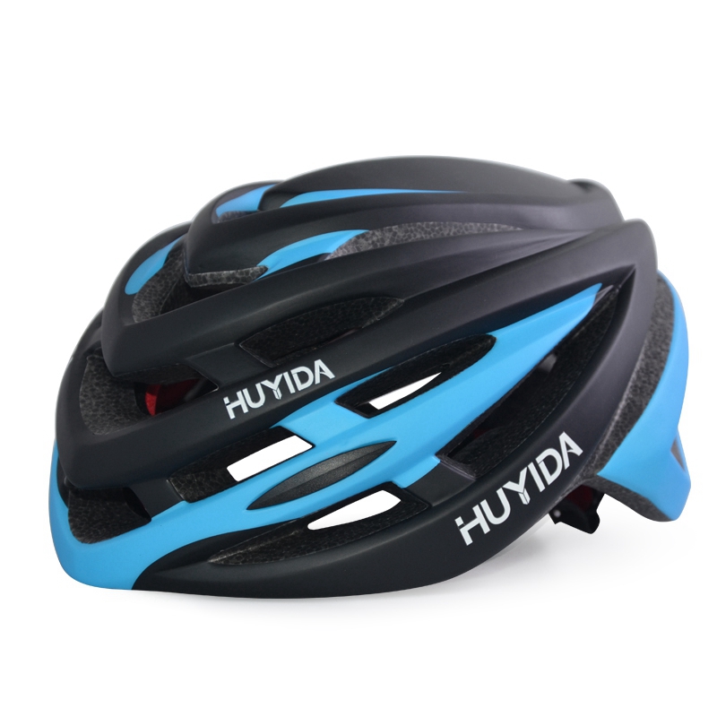 HUYIDA-casco de bicicleta para hombre y mujer, accesorio de protección para la cabeza, para ciclismo de montaña o de carretera, ligero y Extra grande, talla XL: BlackBlue