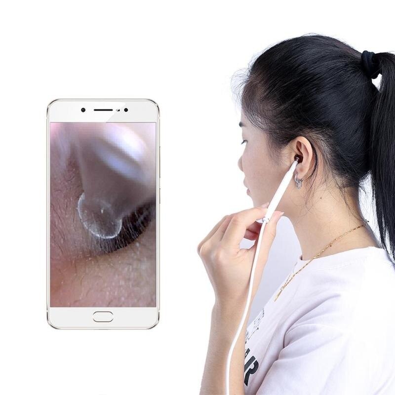 Wifi Ear Otoscope Camera Smart Visual Ear Cleaner Endoscope Pocket Doctor Otoscope Set for Iphone Android Ios Phone