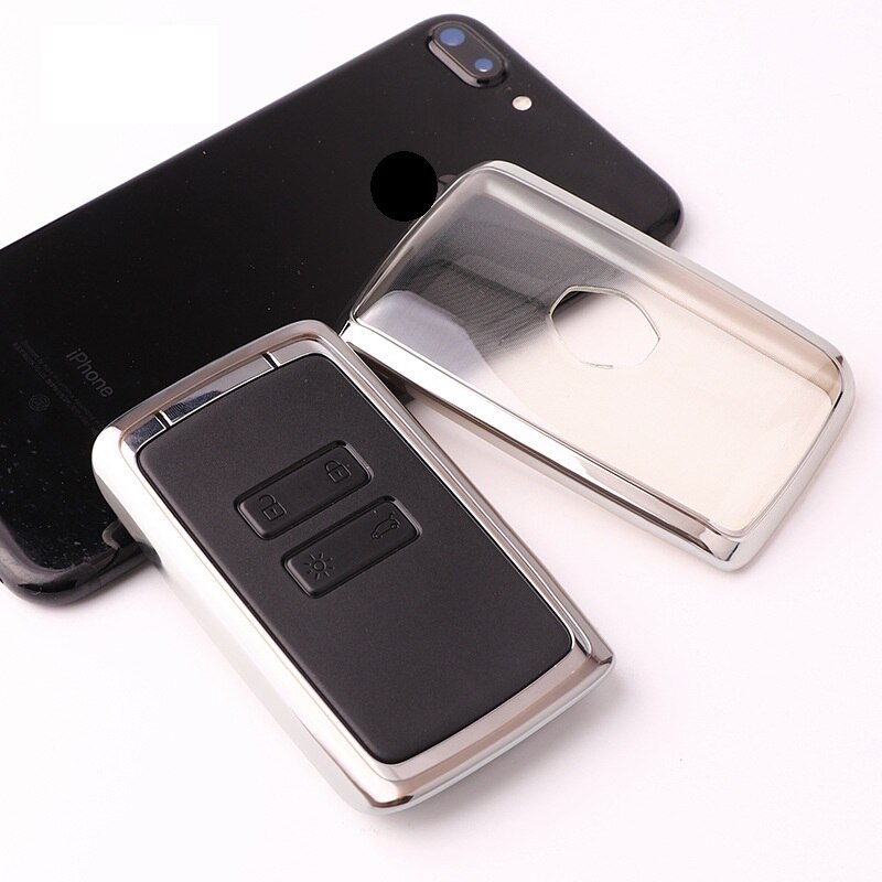 TPU Car Remote Key Case Cover for Renault Fluence Duster Megane Kadjar Clio Car Styling