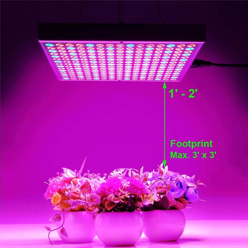 45 W LED élèvent la lampe de croissance de plante de panneau de spectre complet léger pour la culture hydroponique