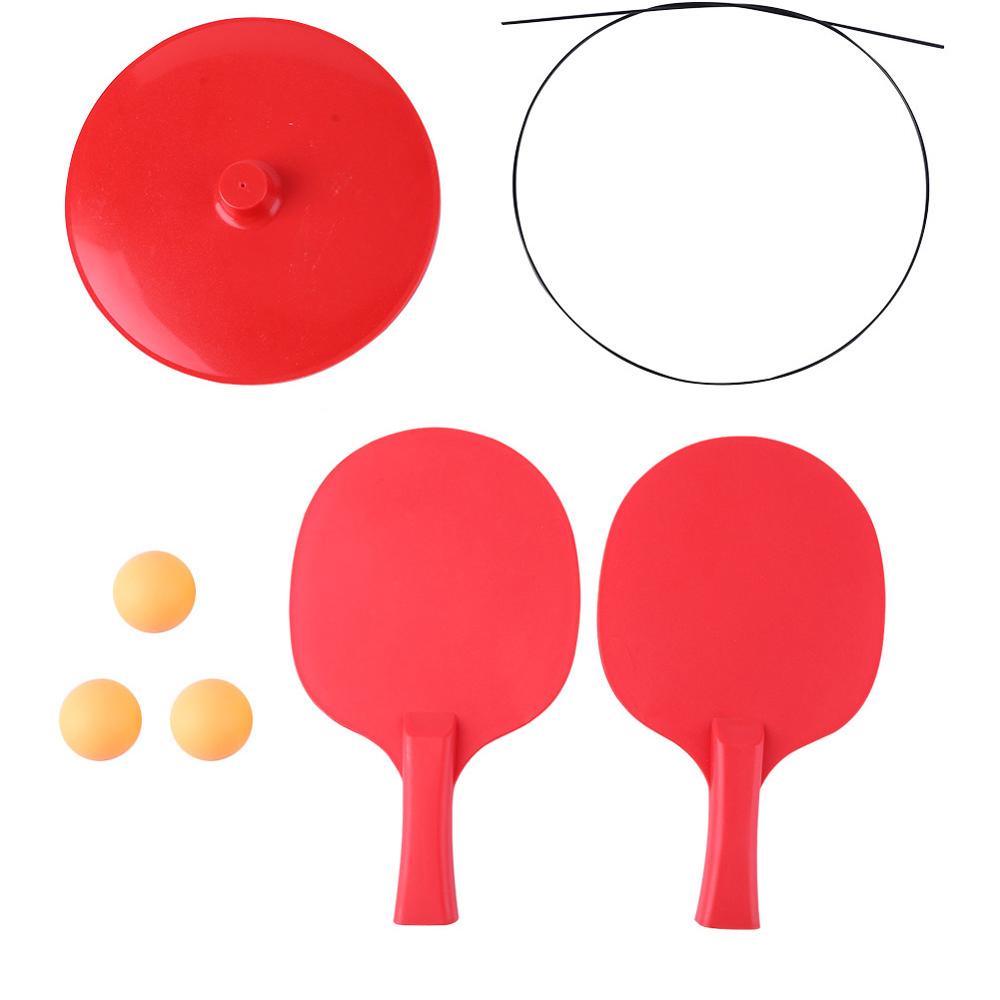 Tragbare Tisch Tennis Training Werkzeug Weiche Welle Professionelle Praxis Trainer Selbststudium Maschine Ping Pong Ball Set Home Übung