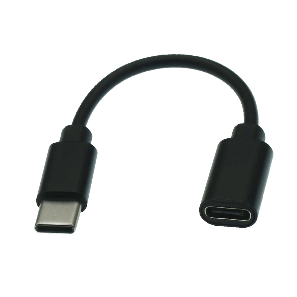 Cable de extensión Usb C tipo c, Cable corto de extensión macho a hembra, 0,1 m, 0,25 m, 1m, 2m, conector de Cable de cargador de fecha rápida