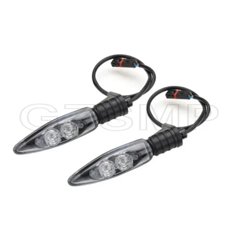 Voor/Achter Richtingaanwijzer Signaal LED Verlichting Voor BMW R1200GS F800GS S1000RR F800R K1300S G450X F800ST R negen T: WHITE