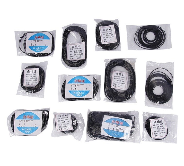 Ceinture mixte carrée et plate pour enregistreur de vidéos, lecteur optique DVD, baladeur, répéteur
