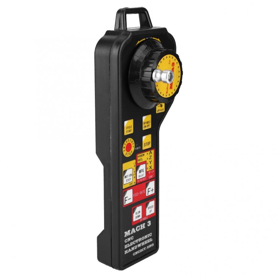 USB Mach3 Electronic Handwheel Manual Controller For CNC Engraving Machine With Encoder SB Electronic Handwheel