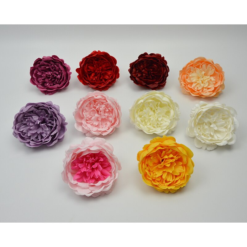 8cm pas cher nouvelle grande pivoine têtes beauté Rose mariage Bouquet décor à la maison savon à la main fleurs Art