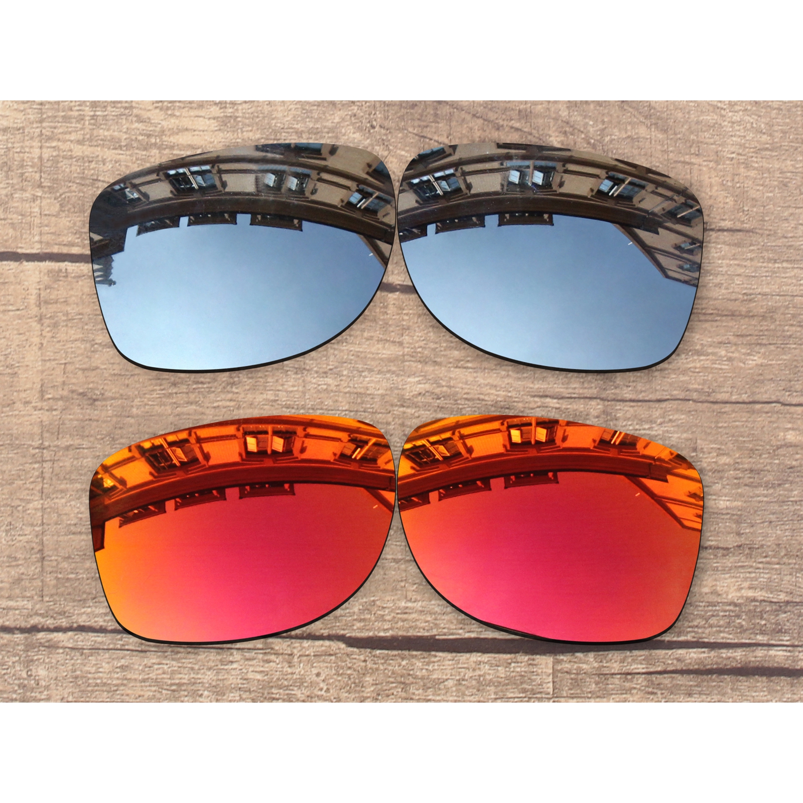 Vonxyz 20 + Kleurkeuzes Gepolariseerde Vervanging Lenzen Voor-Oakley Gauge 8 L OO4124-62 Frame: Chrome-Ruby
