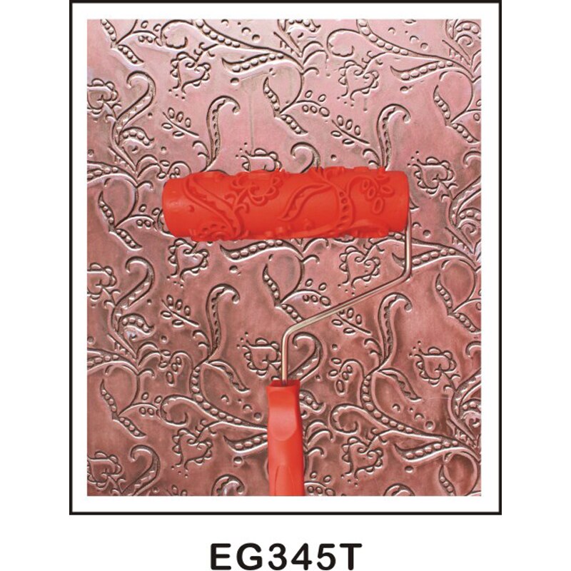 Various Embossed Patterns Of Paint Roller With Plastic Handle: R