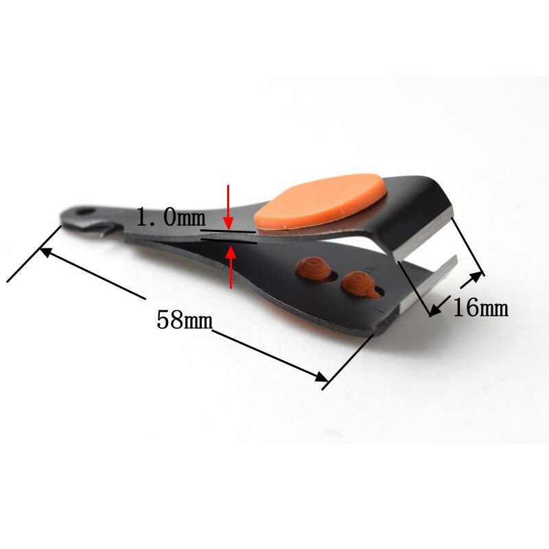 Topline-Mini cortador de línea de pesca portátil, alicates de corte de alambre de carbono y nailon, tijeras, cortaúñas, removedor de línea de anzuelo de señuelo de pescado
