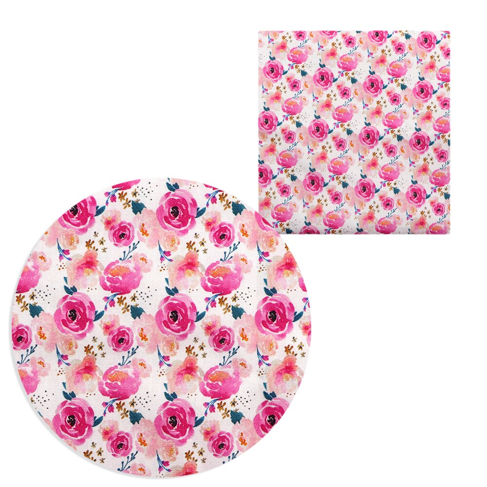 David Accessoires 50*140Cm Zonnebloem Gedrukt Patchwork 100% Katoen Voor Tissue Baby Beddengoed Quilten Stof, C10843: 1101937003