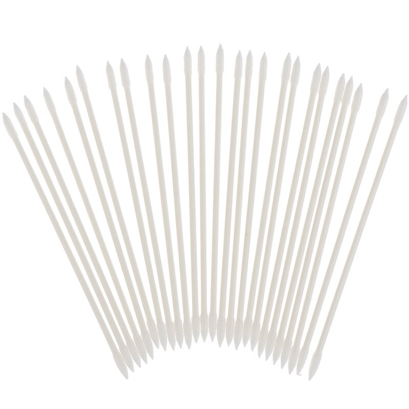 25 Stks/pak Oortelefoon Oordopjes Tips Headset Case Wegwerp Stok Schoonmaken Tool Protector Katoen Wegwerp Stok Cleaning Tools