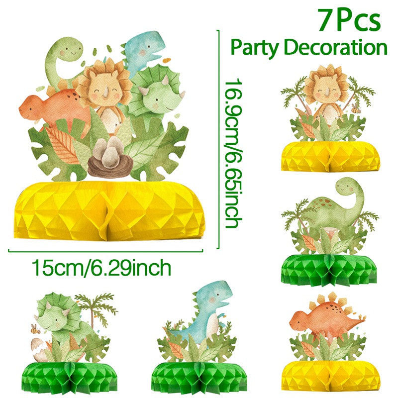 Jednorazowa zastawa stołowa z dinozaurem Rzek Dinozaur Dekoracja urodzinowa Dzieci Chłopiec Baby Shower Dżungla Safari Urodziny Supplies: plum